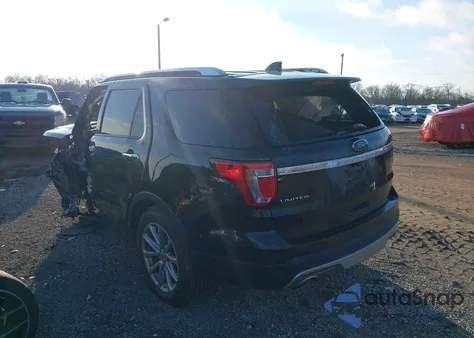 2017 Ford Explorer Limited from USA, damaged, VIN 1FM5K8F80HGC48811